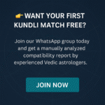Get Your First Kundli Match FREE