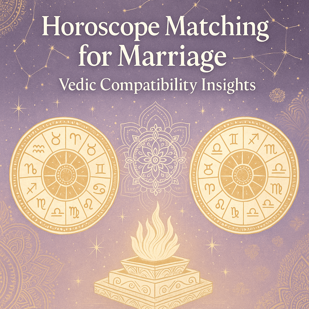 Horoscope Matching for Marriage – Vedic Compatibility Insights